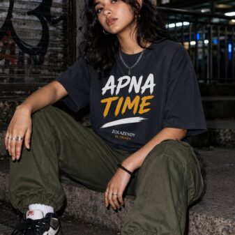 ZOLAZENDY" APNA TIME" OVERSIZE T-SHIRT - Image 11