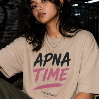 ZOLAZENDY" APNA TIME" OVERSIZE T-SHIRT - Image 14