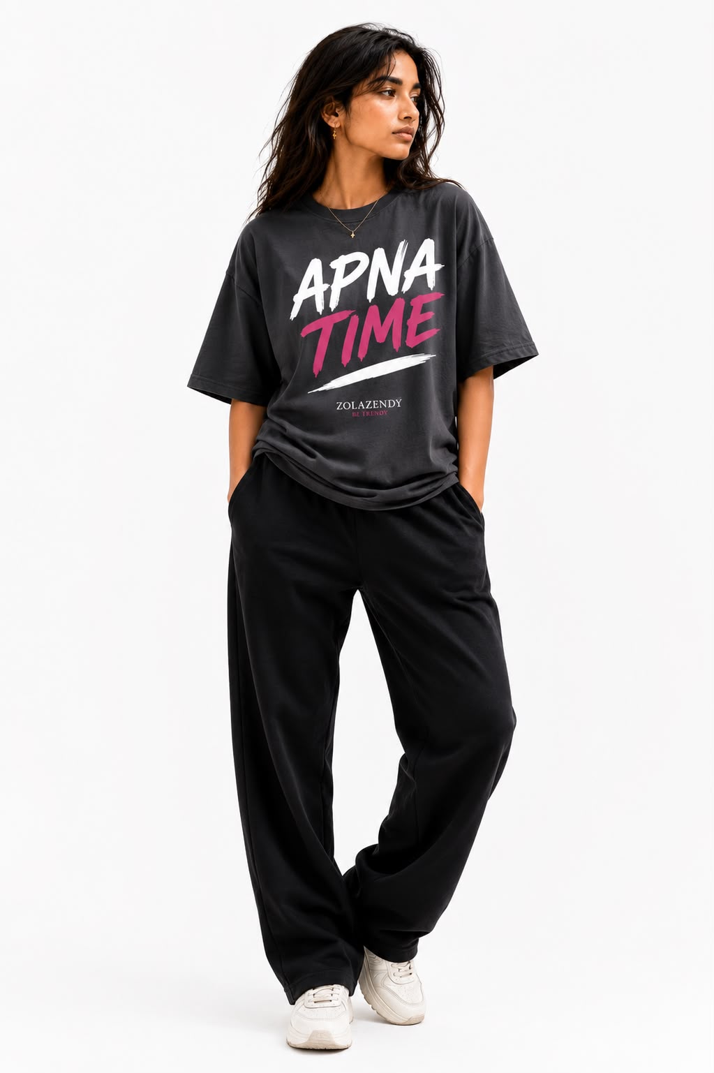 ZOLAZENDY" APNA TIME" OVERSIZE T-SHIRT - Image 12